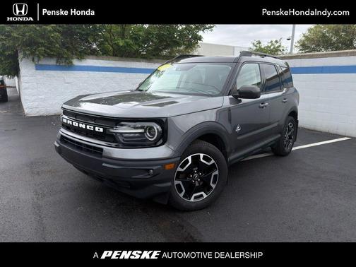 Gray Metallic 2021 Ford Bronco Sport Outer Banks