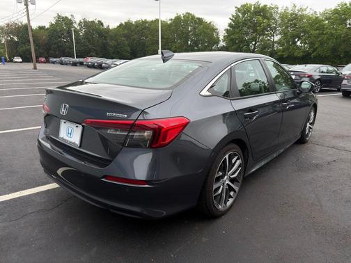 Gray Metallic 2023 Honda Civic Touring