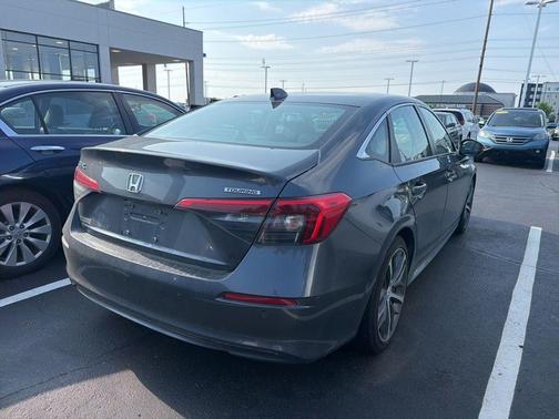Gray Metallic 2023 Honda Civic Touring