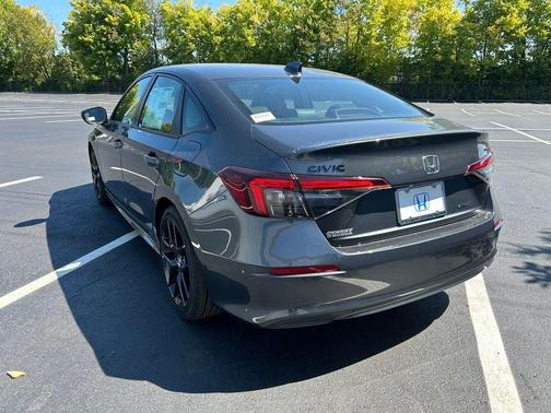 Meteorite Gray Metallic 2026 Honda Civic Hybrid Sport