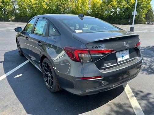 Meteorite Gray Metallic 2026 Honda Civic Sport