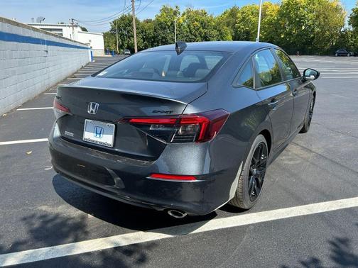 Meteorite Gray Metallic 2026 Honda Civic Sport