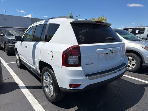 Bright White Clearcoat 2015 Jeep Compass Latitude