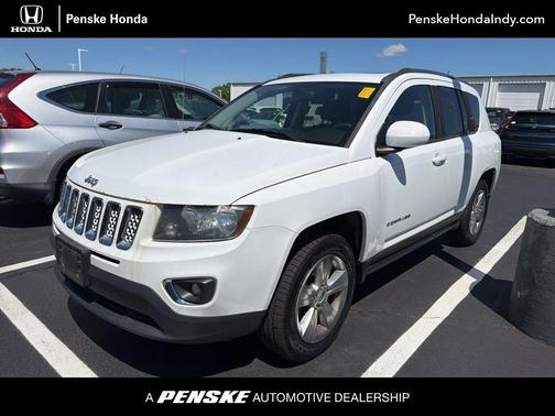 Bright White Clearcoat 2015 Jeep Compass Latitude