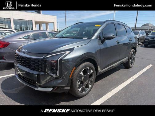 Gravity Gray 2026 Kia Sportage Hybrid SX-Prestige