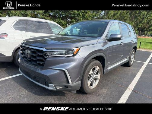 Modern Steel Metallic 2025 Honda Pilot EX-L