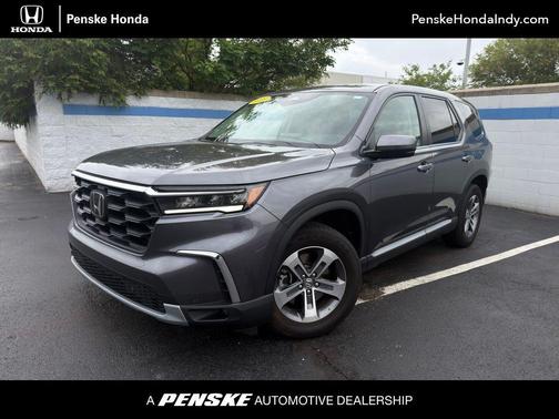 Modern Steel Metallic 2025 Honda Pilot EX-L