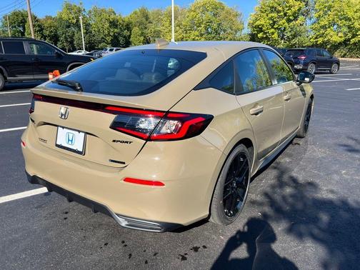 Sand Dune 2026 Honda Civic Hybrid Sport