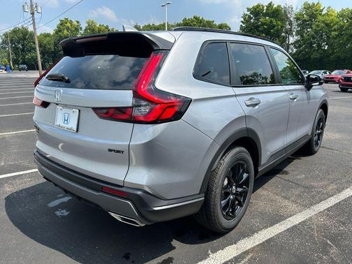 Solar Silver Metallic 2026 Honda CR-V Hybrid Sport