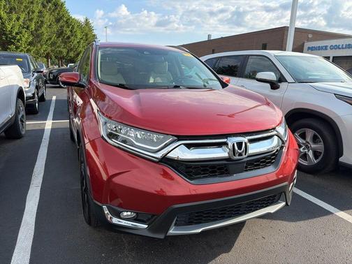 Molten Lava 2017 Honda CR-V Touring