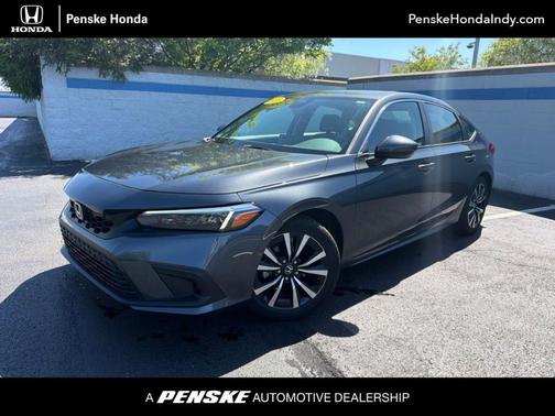 Gray 2024 Honda Civic EX-L