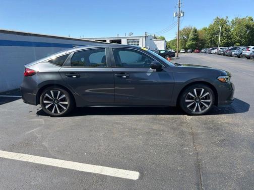 Gray 2024 Honda Civic EX-L
