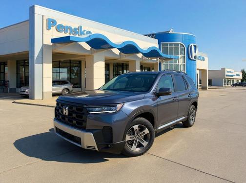 Smoke Blue 2026 Honda Pilot EX-L