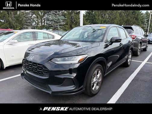 Crystal Black Pearl 2024 Honda HR-V LX