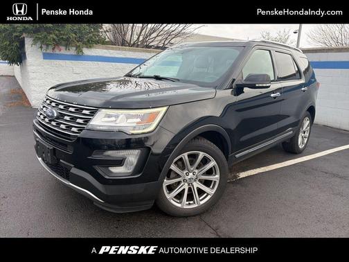 Shadow Black 2017 Ford Explorer Limited