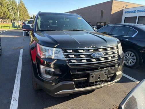 Shadow Black 2017 Ford Explorer Limited