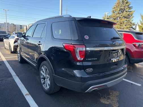 Shadow Black 2017 Ford Explorer Limited
