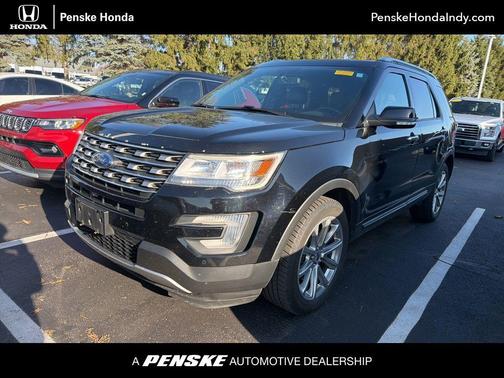 Shadow Black 2017 Ford Explorer Limited