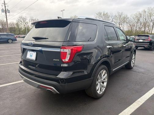 Shadow Black 2017 Ford Explorer Limited