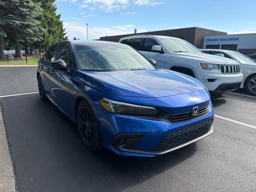 Aegean Blue Metallic 2022 Honda Civic Sport