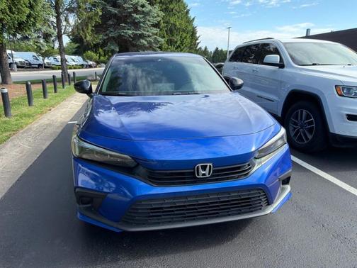 Aegean Blue Metallic 2022 Honda Civic Sport