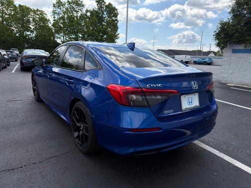 Aegean Blue Metallic 2022 Honda Civic Sport