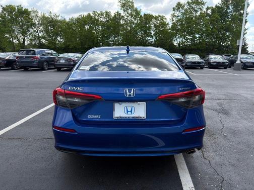 Aegean Blue Metallic 2022 Honda Civic Sport