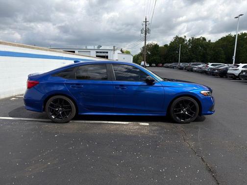 Aegean Blue Metallic 2022 Honda Civic Sport