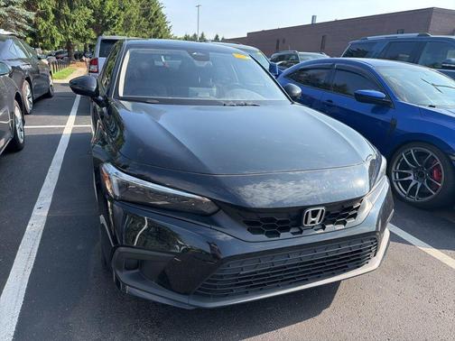 Black 2023 Honda Civic EX-L