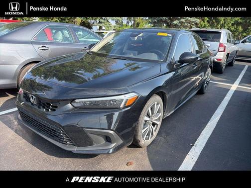 Black 2023 Honda Civic EX-L