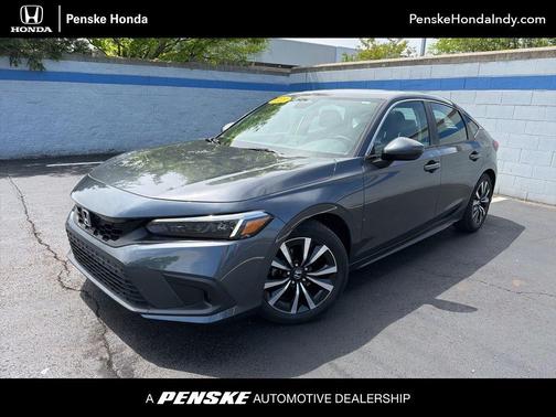 Gray 2023 Honda Civic EX-L