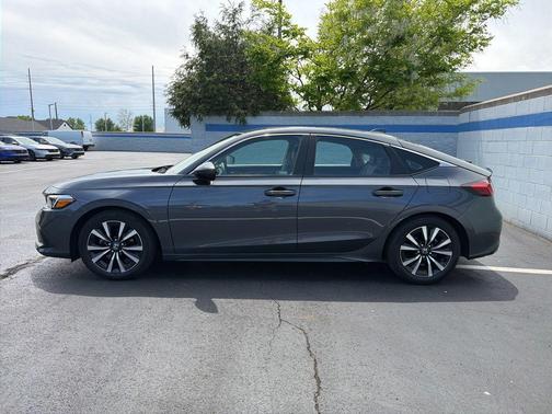 Gray 2023 Honda Civic EX-L