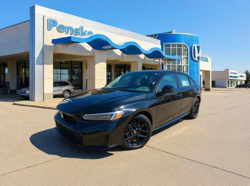 Crystal Black Pearl 2026 Honda Civic Sport