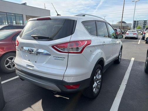 White Platinum 2014 Ford Escape Titanium