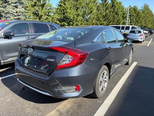 Cosmic Blue Metallic 2019 Honda Civic LX
