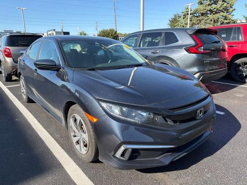 Cosmic Blue Metallic 2019 Honda Civic LX