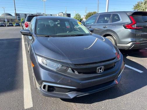 Cosmic Blue Metallic 2019 Honda Civic LX