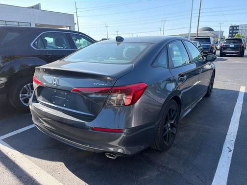 Gray Metallic 2024 Honda Civic Sport