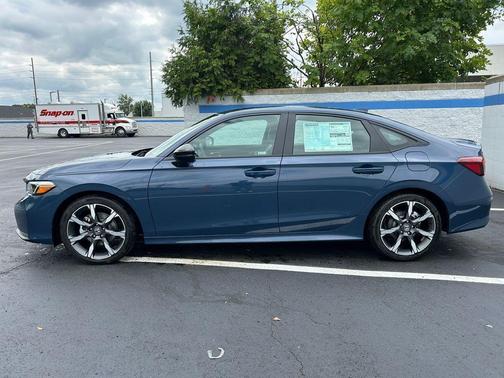 Blue Lagoon 2026 Honda Civic Hybrid Sport