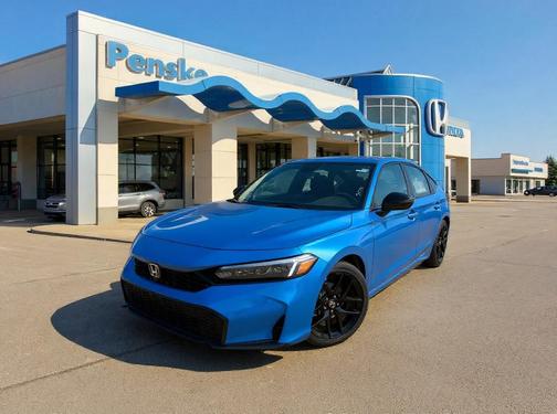 Boost Blue Pearl 2026 Honda Civic Sport
