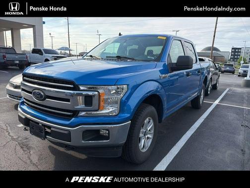 Blue Metallic 2020 Ford F-150 XLT