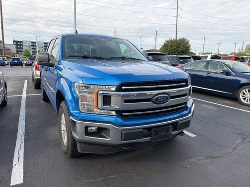 Blue Metallic 2020 Ford F-150 XLT