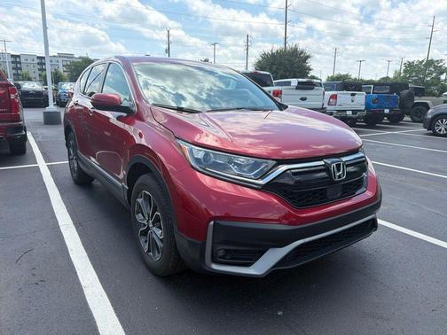 Red 2022 Honda CR-V EX-L