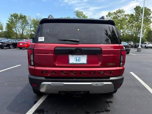 Radiant Red Metallic II 2026 Honda Passport TrailSport Elite