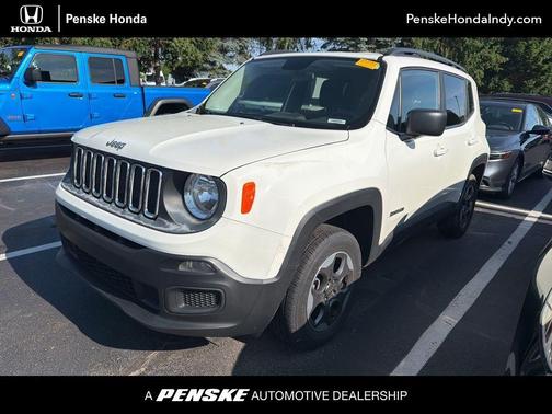 Alpine White 2017 Jeep Renegade Sport