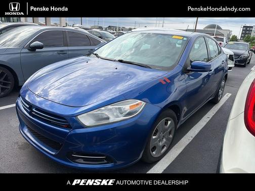 Blue 2013 Dodge Dart SE