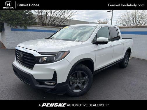 Platinum White 2023 Honda Ridgeline RTL
