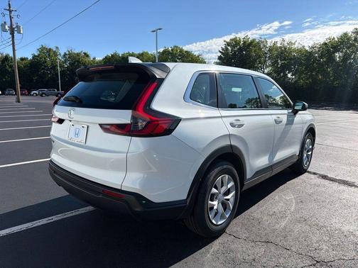 Platinum White 2023 Honda CR-V LX