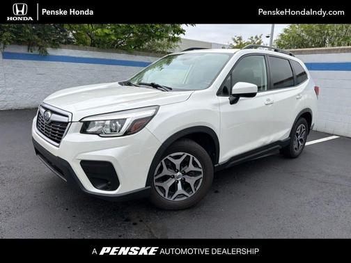 Crystal White Pearl 2019 Subaru Forester Premium