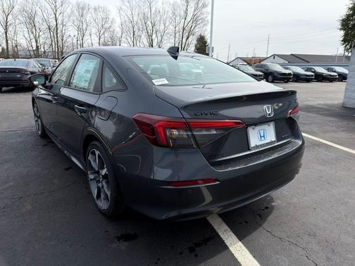 Meteorite Gray Metallic 2026 Honda Civic Hybrid Sport